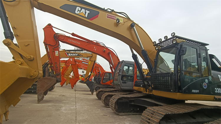 CAT 330C 330CL 330DL использовал экскаватор CAT 330D гусеницы