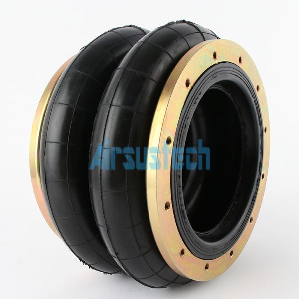 Flange Connection Pneumatic Air Spring 12X2P05 with 12PCS M8 Threaded Holes