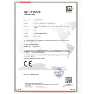 shenzhen guangzhi technology co., ltd. Certifications