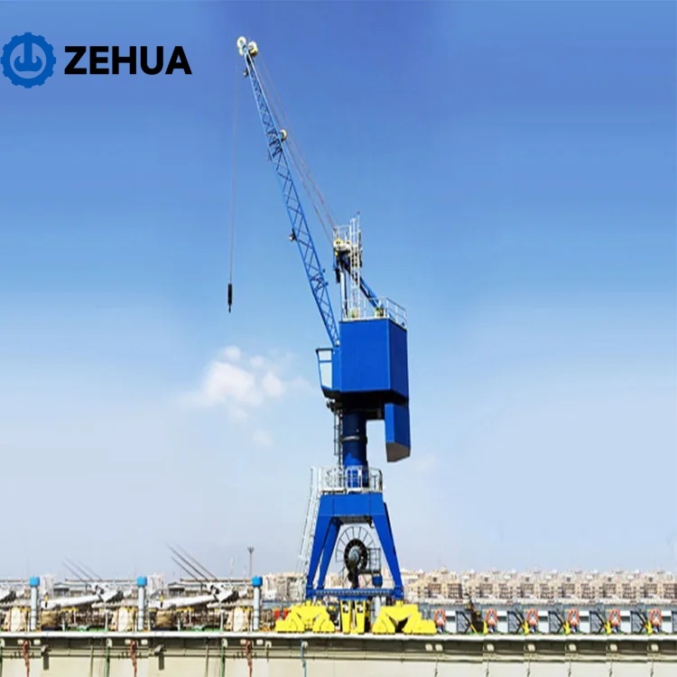 Fourlink Harbour Port Cranes Singleboom and Fourboom Harbour Port Crane Portal Crane Mechanisms
