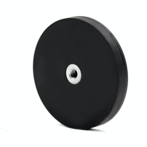 Lead Time For Rubber Coated Neodymium Pot Magnet D88mm D66mm D43mm D36mm 15-20 Days