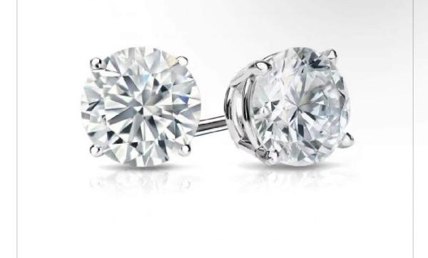 3ct Fabricação de joias de diamante em laboratório Rondas Brilhantes de corte em laboratório