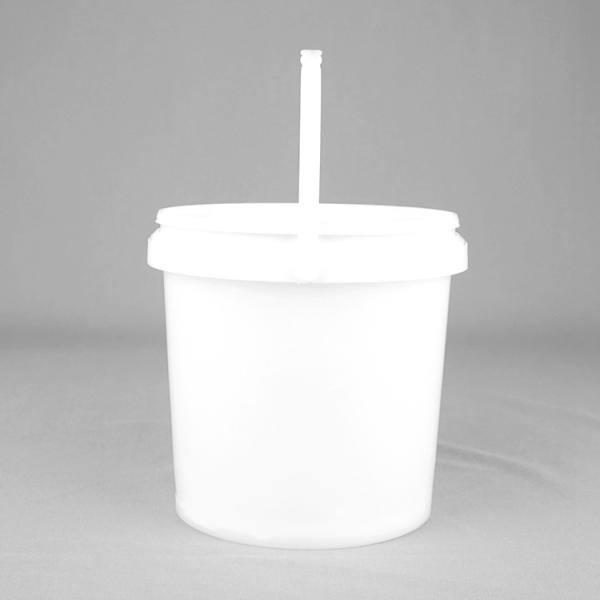 IML Printing Plastic Food Bucket Lid Available PP/HDPE Material
