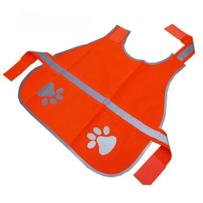 Nylon Reflective Pet Vest Dog Hi Vis Vest With Velcro Closure For Small Dogs