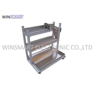 O carro material do alimentador de SMT da liga de alumínio 2 camadas do CE