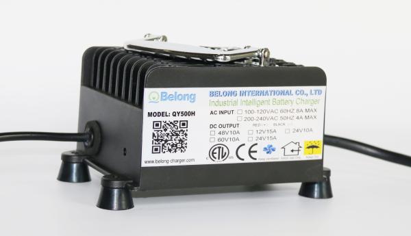 Belong  intelligent battery charger for cleaning & sweeping machine QY500H-VC6006 AC/DC 60V6A 445W