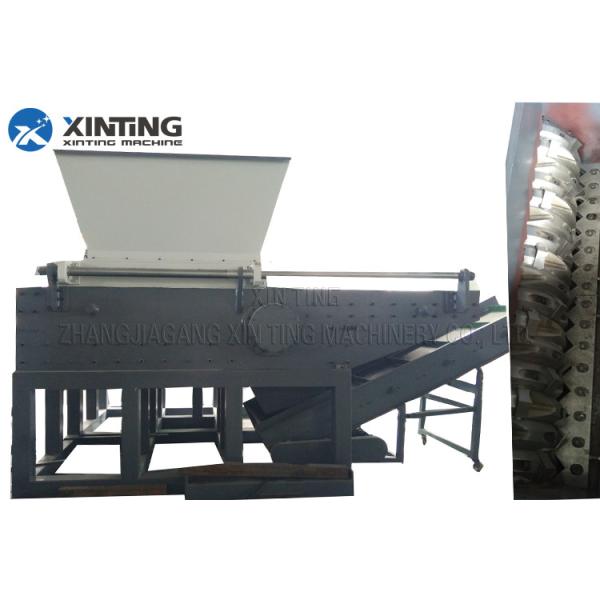 Solid Waste Shredder Machine In Single Shaft
