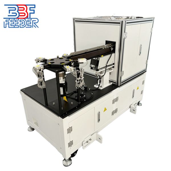 Industrial Vibratory Rotary Bowl Feeder  Large Capacity Auto Parts Screws Nuts Feeder