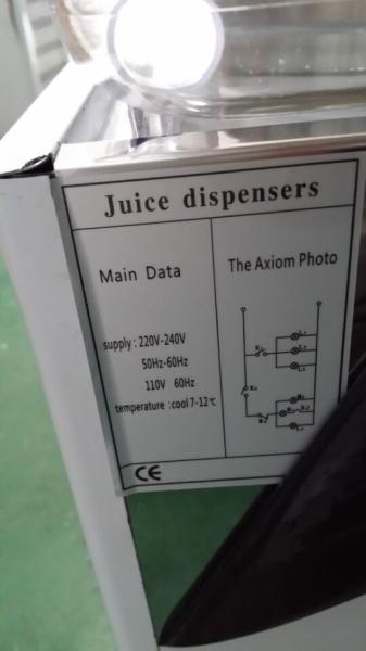distribuidor de mistura refrigerando frio de aço inoxidável da bebida de 50L Juice Dispenser For Heating And