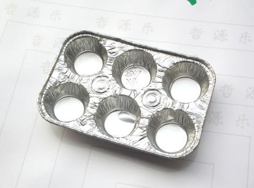Disposable Aluminium Foil Baking Tray , Silver Foil Food Containers FDA Certification