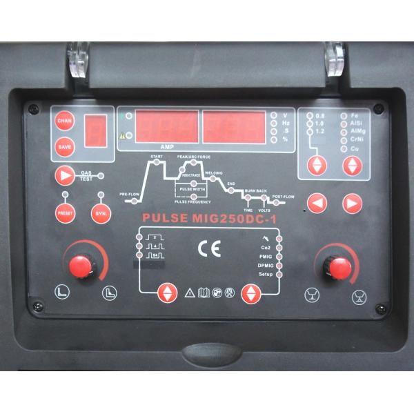 LED Display MMA IGBT Double Pulse Mig 250DC-1 MIG Welder Aluminum