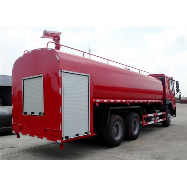 HOWO 6X4 371HP 20 Tons 20ton Fire Quenching Truck 20000L Fire Water Sprinkler Tanker Truck