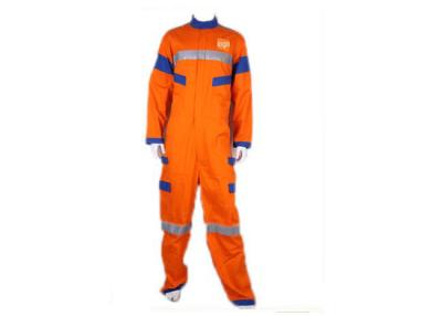 High Visibility Industrial Work Uniforms , Polyester Hi - Vis Fire Overalls