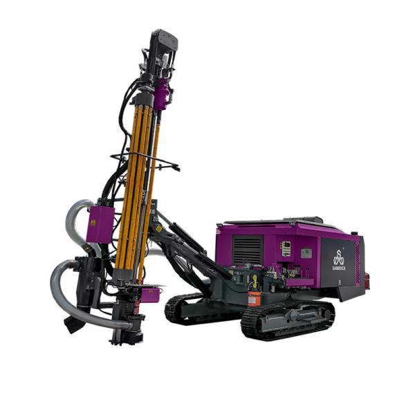 Hydraulic Drilling Rig Machine Automatic Integrated Mining Blast Hole DTH Drilling Rig
