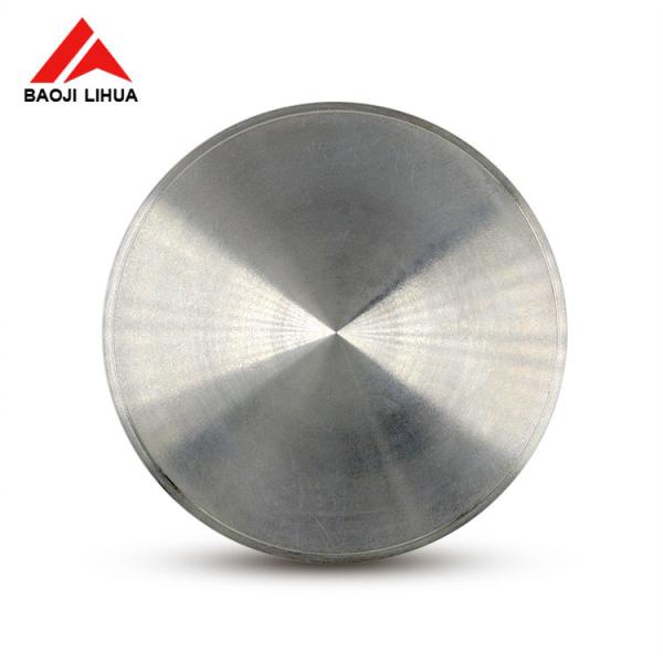 Grade 2 Round Titanium Disc , Industrial Titanium Target Customized Diameter