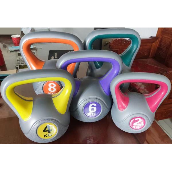 2KGS To 10KGS Cement Sand PP Fitness Kettlebells For Women Men