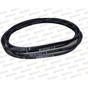 Black Circle Engine Fan Belt Deutz Timing Belt Replacement 01180150 Sample
