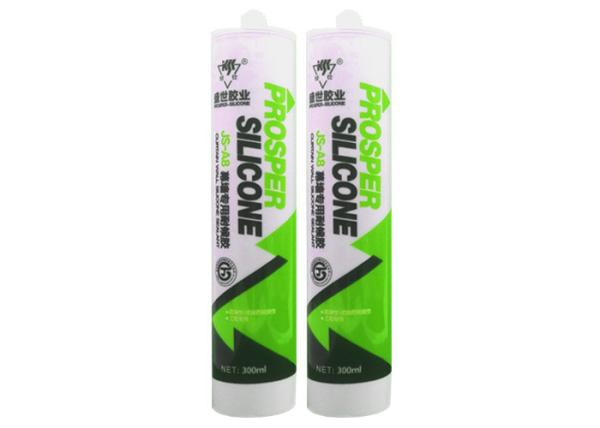 White One Component Silicone Sealant , Exterior Grade Silicone Caulk For Glass Daylight Roof