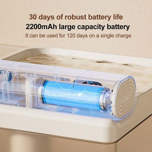 OEM Automatic Pet Water Fountain, Quiet Filtered Large Capacity Wireless Water Dispenser Wholesale