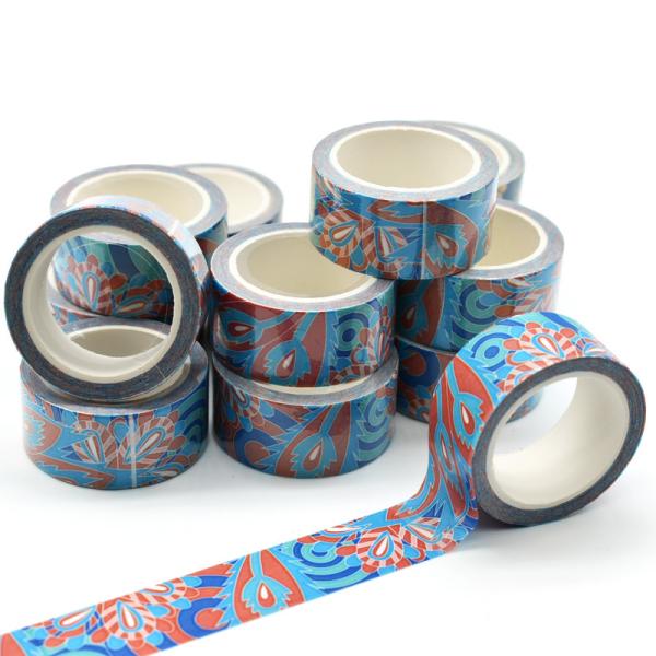 Nenhuma cor que desvanece a fita magro adesiva Tearable de Washi