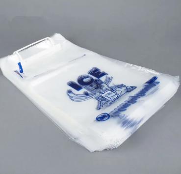 Durable Plastic Ice Bags Freezing Resistant Ice Cube Packaging Customized