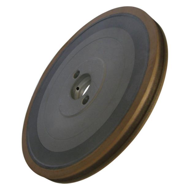 A Line Edge Wet Diamond Grinding Wheel Long Service Life Excellent Shape Preservation for glass