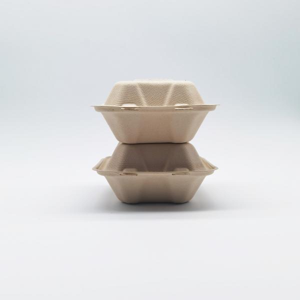 Eco Friendly Food Biodegradable Bagasse Tableware Sugarcane Containers For Camping