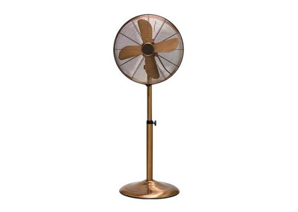 Adjustable Vintage Electric Pedestal Floor Fan 16 Inch 3 Speed Oscillating 120V