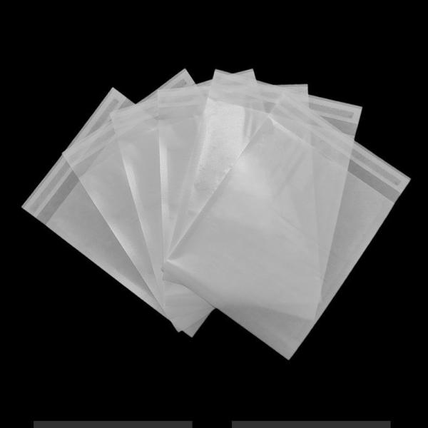 Биоразлагаемые плоские стеклянные пакеты 40г или 60г или 80г сертифицированные FSC