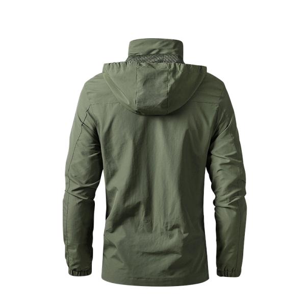 Фабрика OEM Производитель Пользовательский Логотип Дышащая Водонепроницаемая Куртка Мужская Весенне-Осенняя Спортивная Куртка На Открытом Воздухе