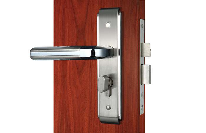 Зинковый сплав Фронтальный дверной замок ANSI Security Mortise Style Lock
