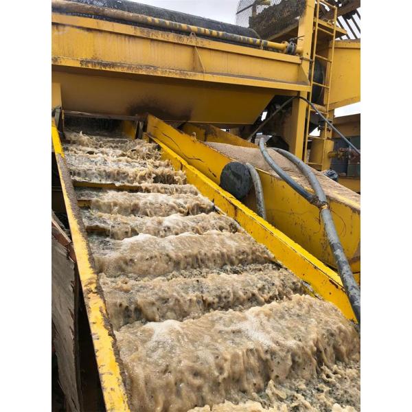 80 -100 Tph Compost Trommel Screen Gold Trommel Screen Diesel Generator