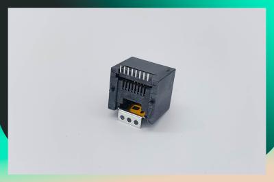 85513-5113 SMT protegido vertical Jack com entrada da parte superior da aba 8P8C da solda