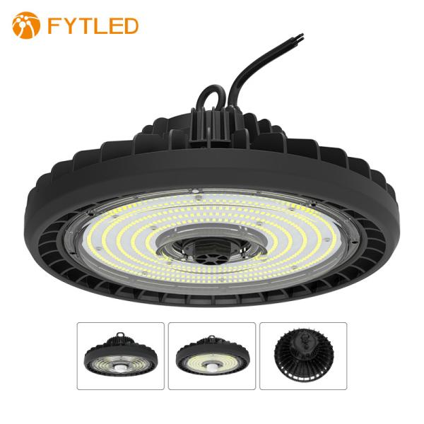 100V CCT Adjustable Round LED High Bay Lights , LED High Bay Fixtures