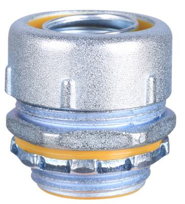 Conector de caixa à prova d' água Tipo recto, Conector de conduto flexível DPJ Conector flexível