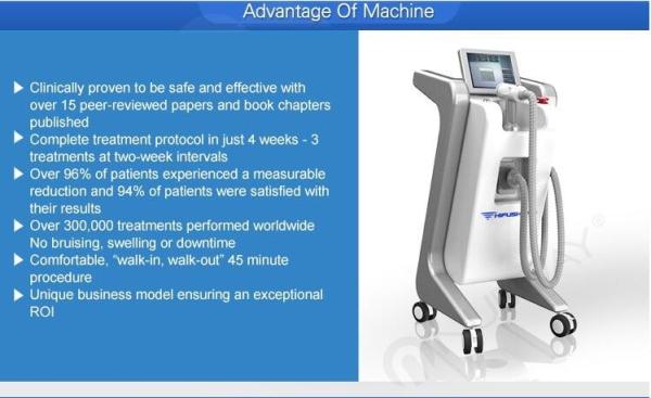 new design vertical medical use water & air cooling 10.4 inch touch screen hifu ultrashape body slimming machine