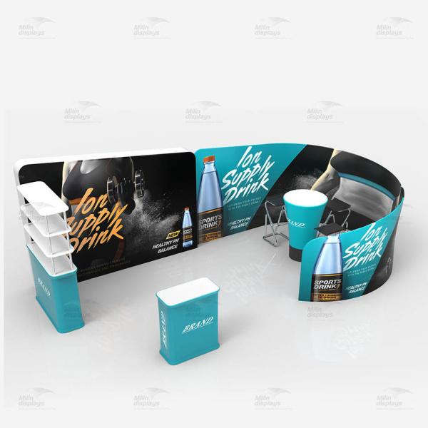 3x6 M Aluminum Alloy Tube Exhibition Stand Trade Show Booth Display 10x20ft