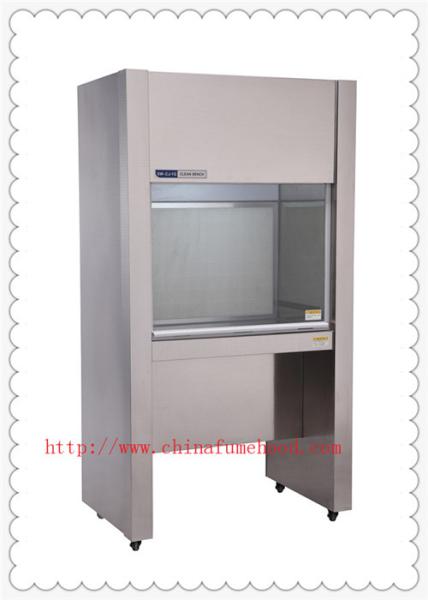 SGS Practical Horizontal Clean Bench , Stainless Steel Cleaning Laminar Flow Hood