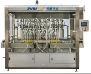 8 12 16 20 Head Chemical Liquid Bottle Filling Machine Piston Type 50ml 250ml