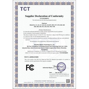Shenzhen MAUSTOR Technology Co., Ltd. Certifications