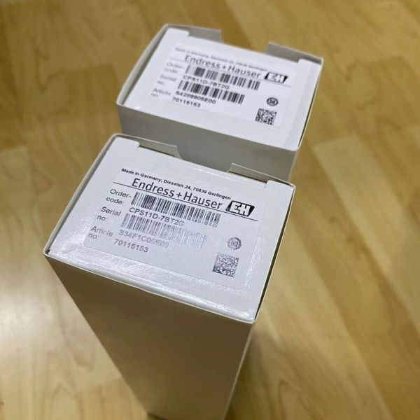 Endress+Hauser CPS11D-7BT2G | Memosens pH Electrode, 0–14 pH, Pg 13.5, Gel Refillable