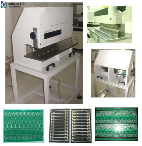 YSVC-3 Unlimited Length Straight Knife PCB V-Cut Separator Machine for SMT Production Line