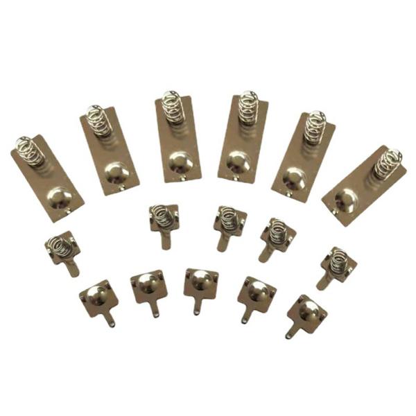 No. 7 18650 Battery Metal Stamping Parts Spring Contact Sheet