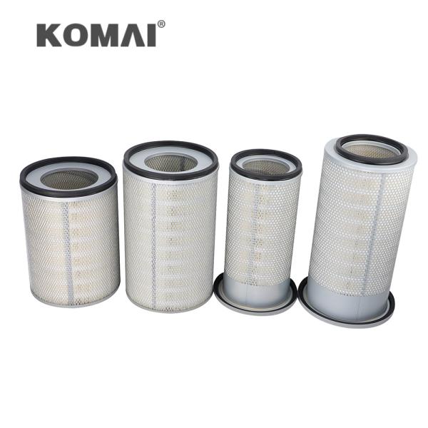 Elemento diesel 600-181-6820 600-180-6830 do purificador de ar das peças de KOMATSU PC200/210-6