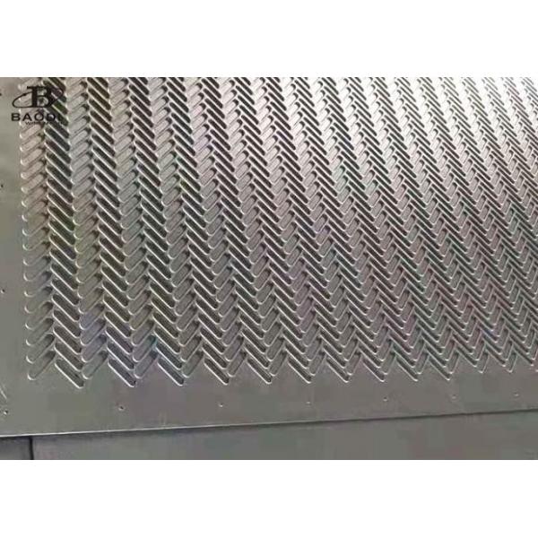 1.0mm Thick Galvanized Perforated Metal Sheet Customized Hole Shape Decoration