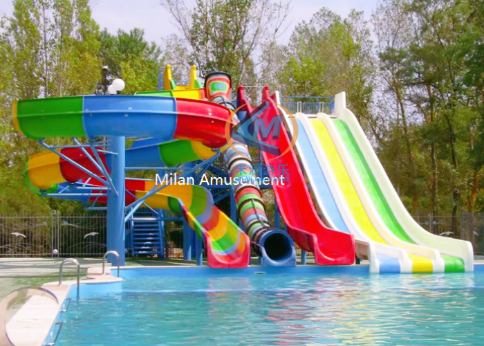 17.5M Height Water Amusement Park Equipment Super Bowl Adult Big Slide