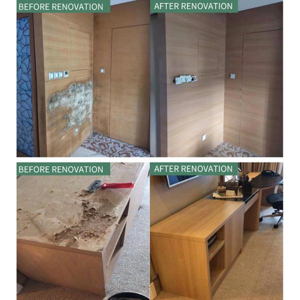 Self-Adhesive PVC Film Wallpaper Moisture-Proof Fireproof 1.22x50M