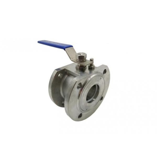 WCB Carbon Steel Wafer Type Ball Valve With Stainless Steel Handle
