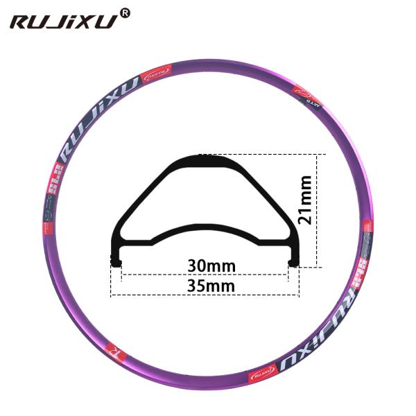 Mountain Bike Wheel Rim 26/27.5/29inch 21mm High Frame Double Aluminum Alloy Clincher Disc Brake for Bicycle Application