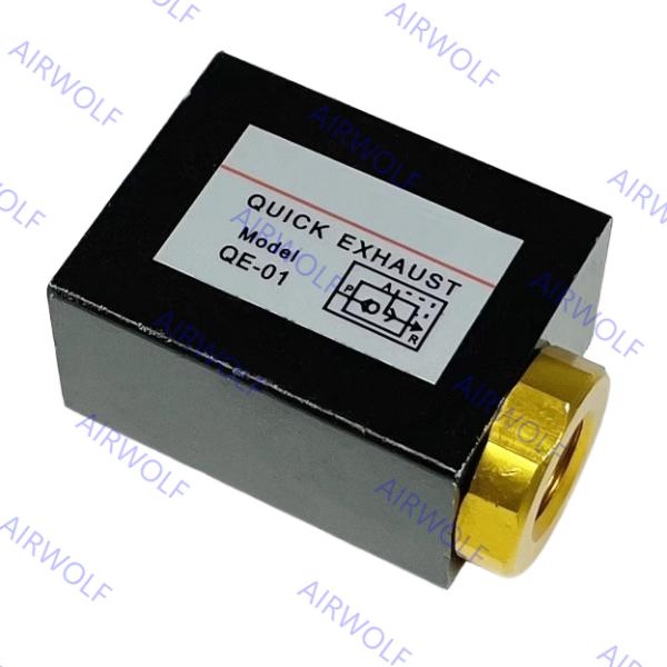 QE-01, QE-02, QE-03, QE-04 Sunrise QE Series Quick Exhaust Valve 1/8, 1/4, 3/8, 1/2
